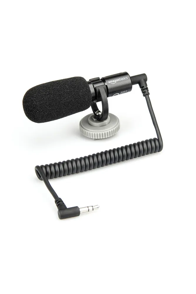 On-Camera Microphone with Shock Mount