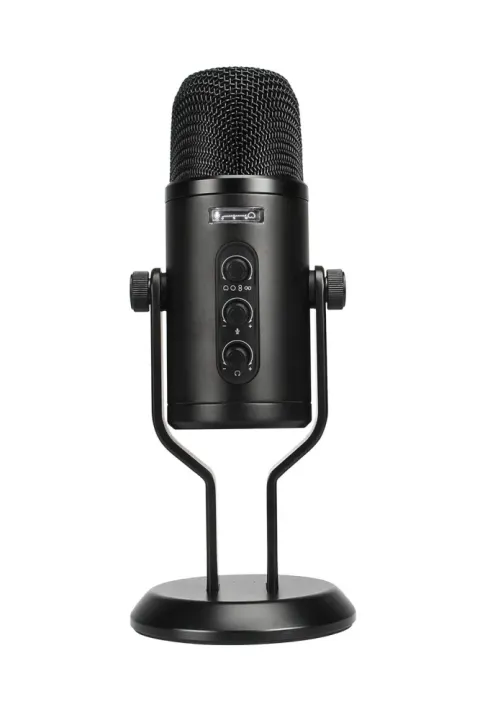 Professional USB Condenser Microphone with OLED Screen